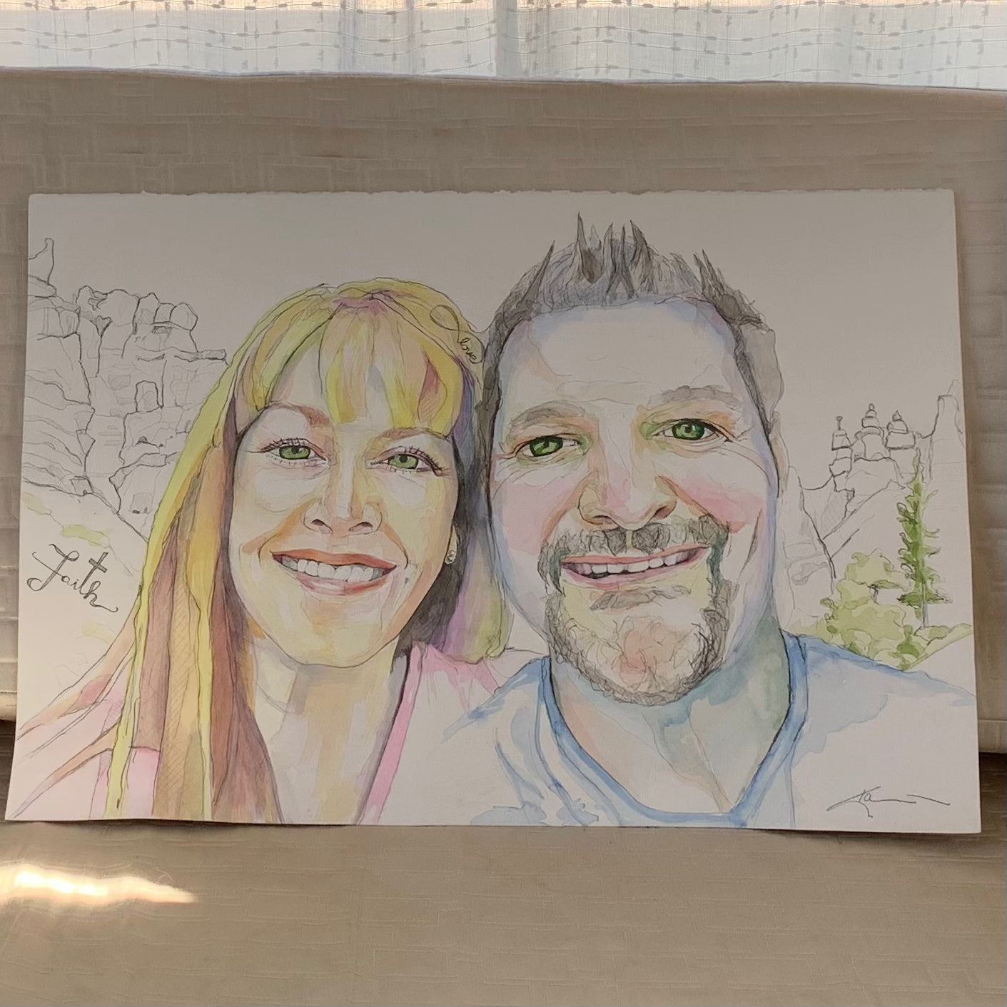 Watercolor Painting commissions - Karen Ann Jones ~ artist