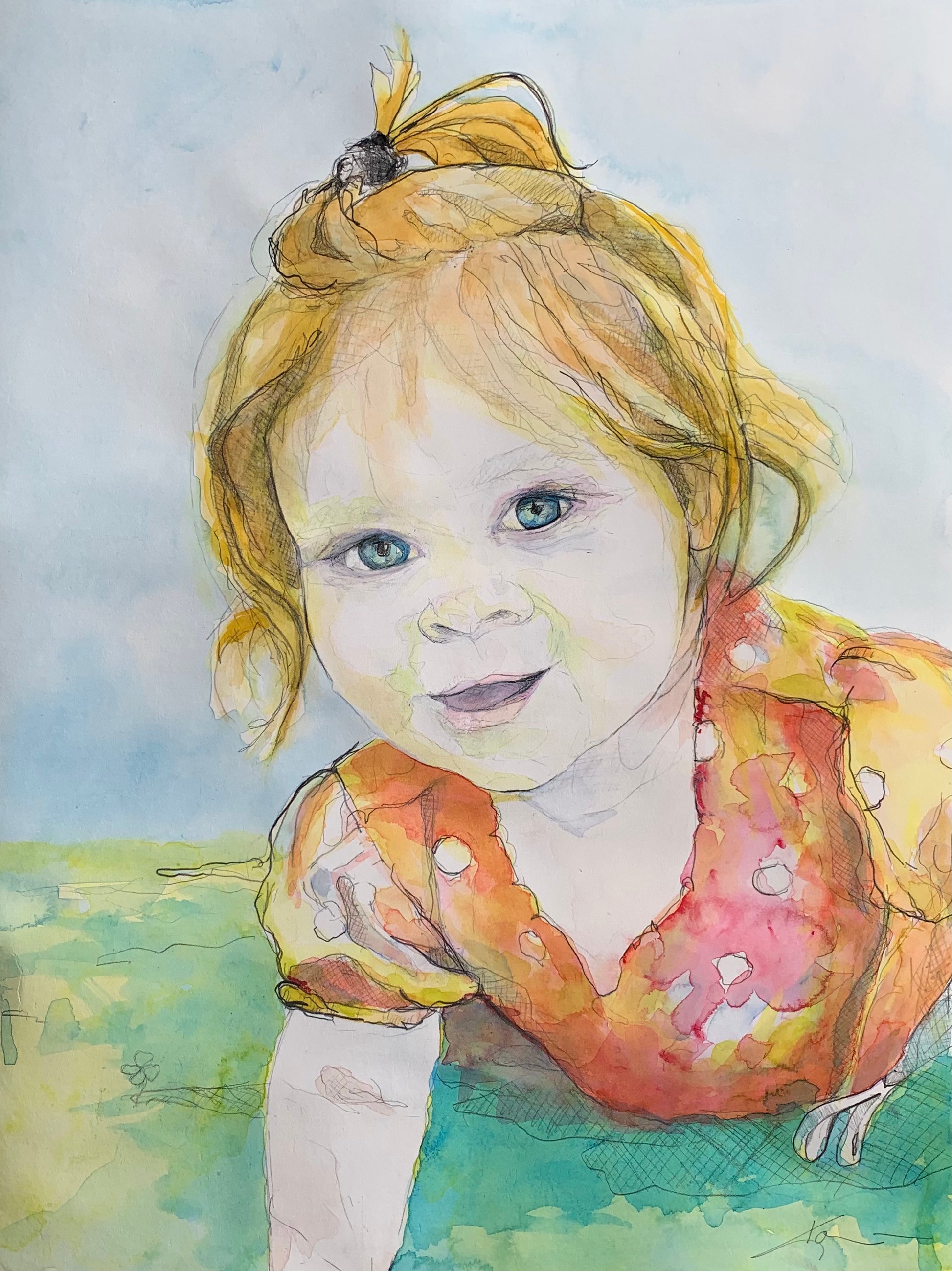 Watercolor Painting commissions - Karen Ann Jones ~ artist