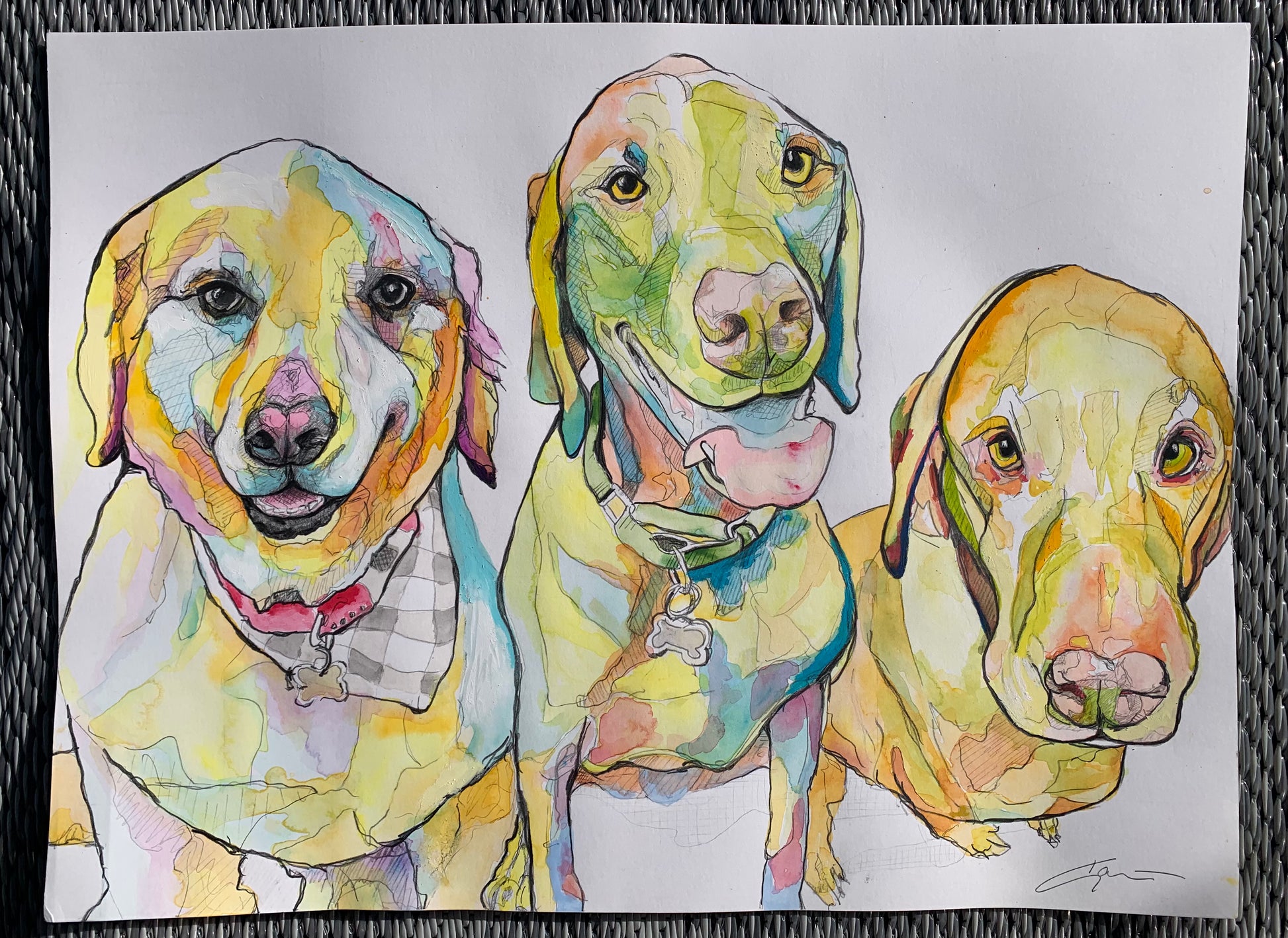 Watercolor Painting commissions - Karen Ann Jones ~ artist