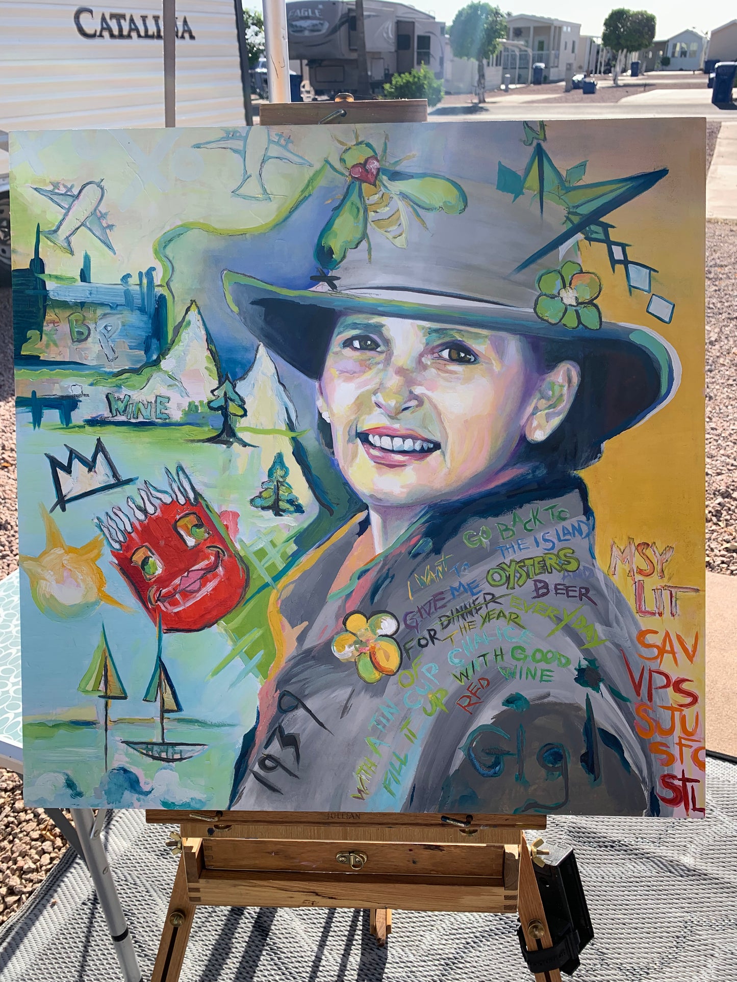 Oil Painting commission - Karen Ann Jones ~ artist