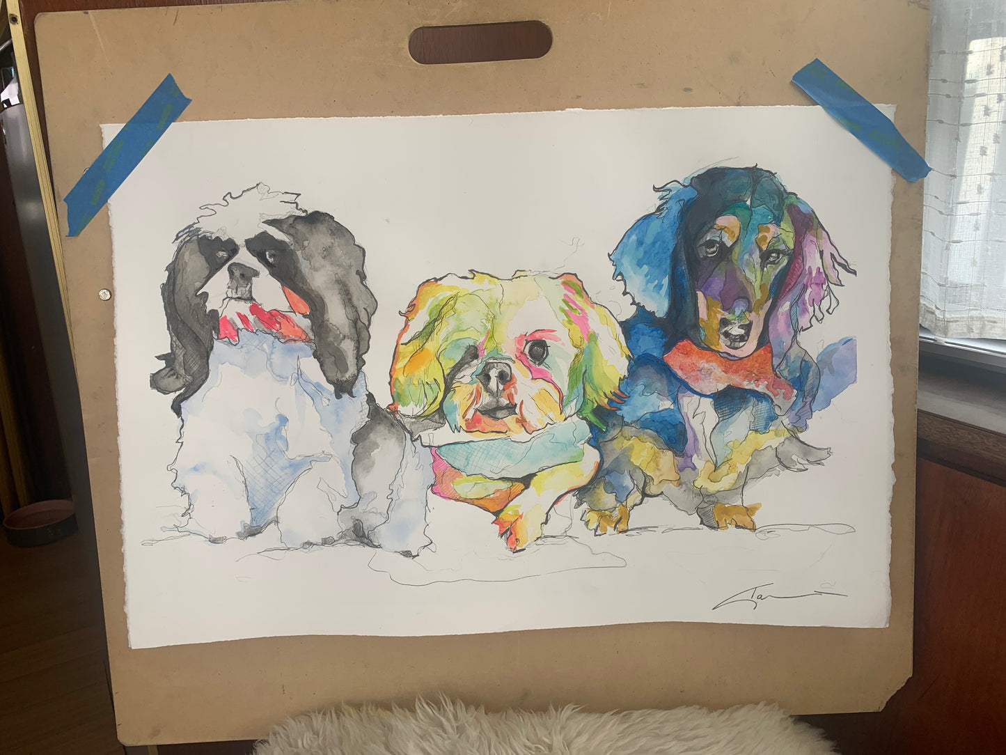 Watercolor Painting commissions - Karen Ann Jones ~ artist