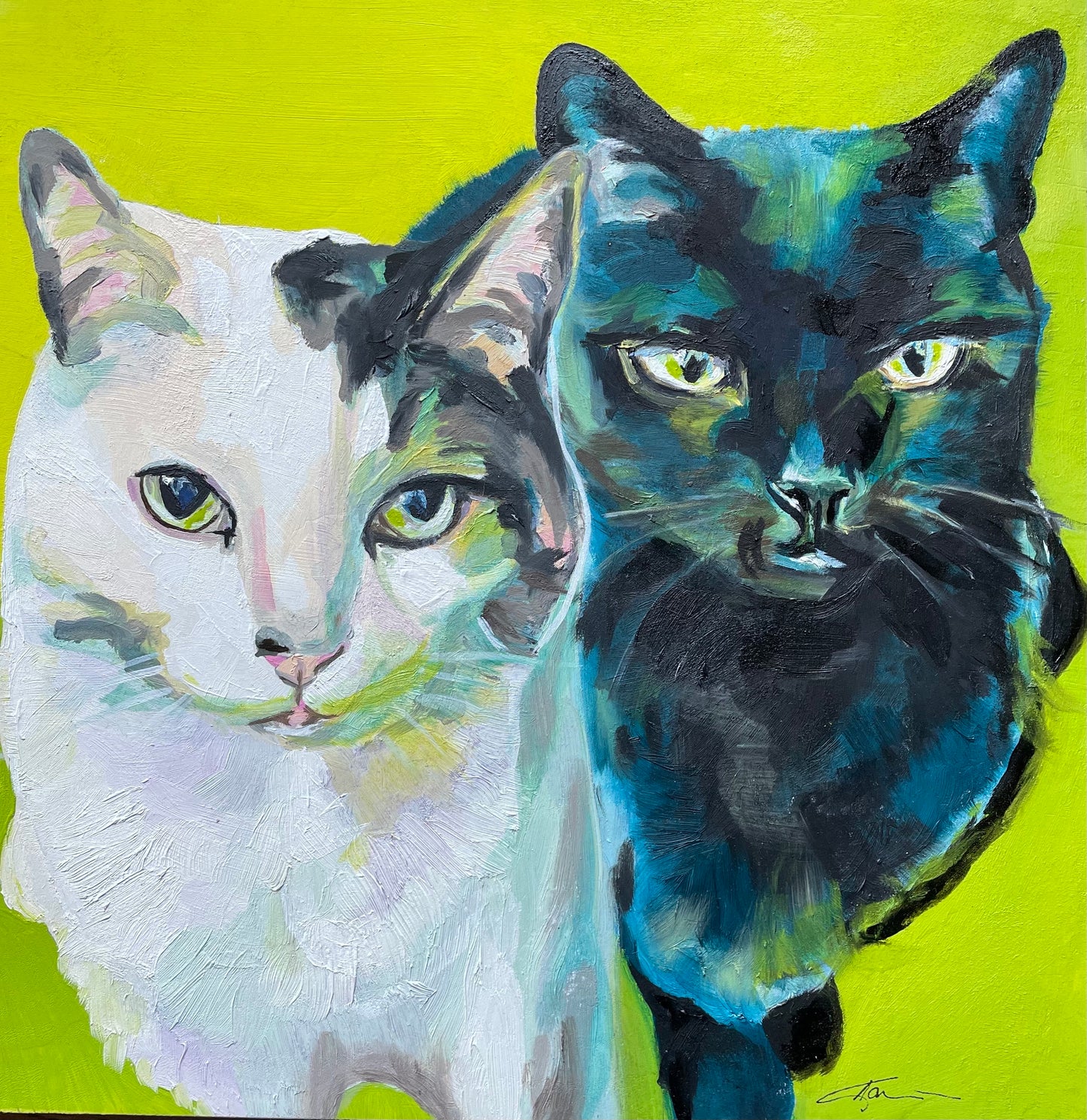 Oil Painting commission - Karen Ann Jones ~ artist