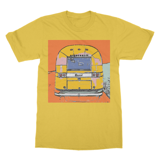 Orange Airstream Classic Adult T-Shirt