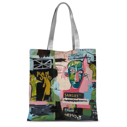Basquiat Tote Bag - Karen Ann Jones ~ artist