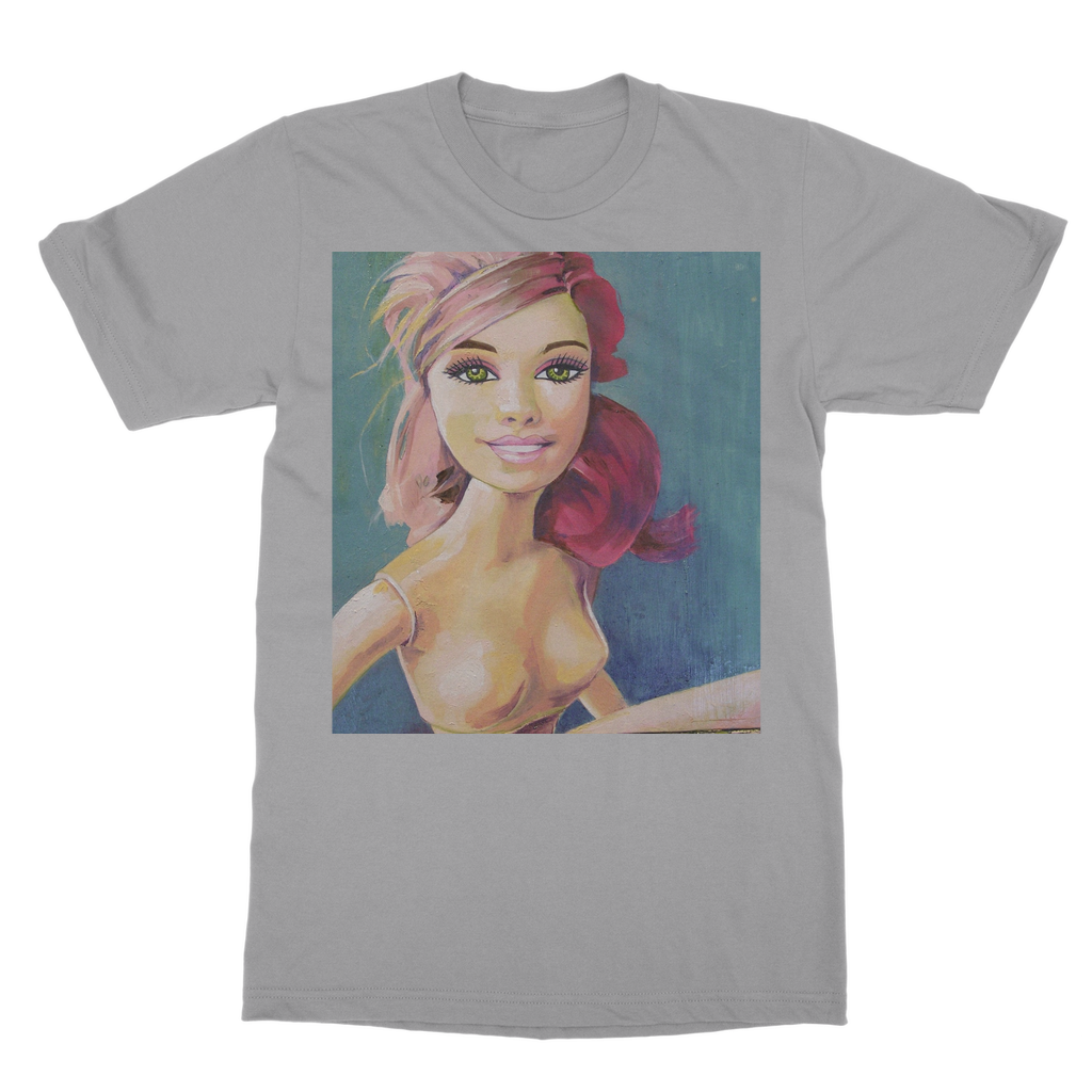 T-Shirt - barbie pink hair - Karen Ann Jones ~ artist