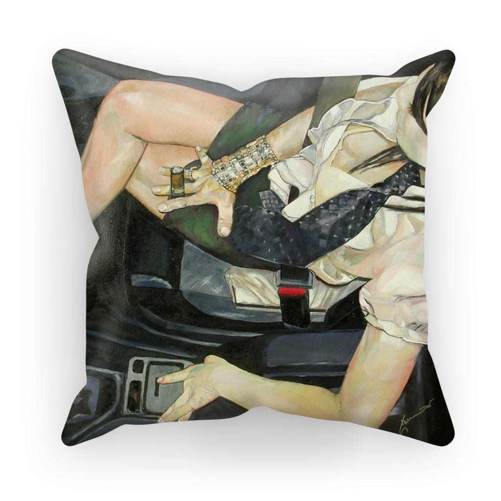 Cuban Cushion Cover - Karen Ann Jones ~ artist