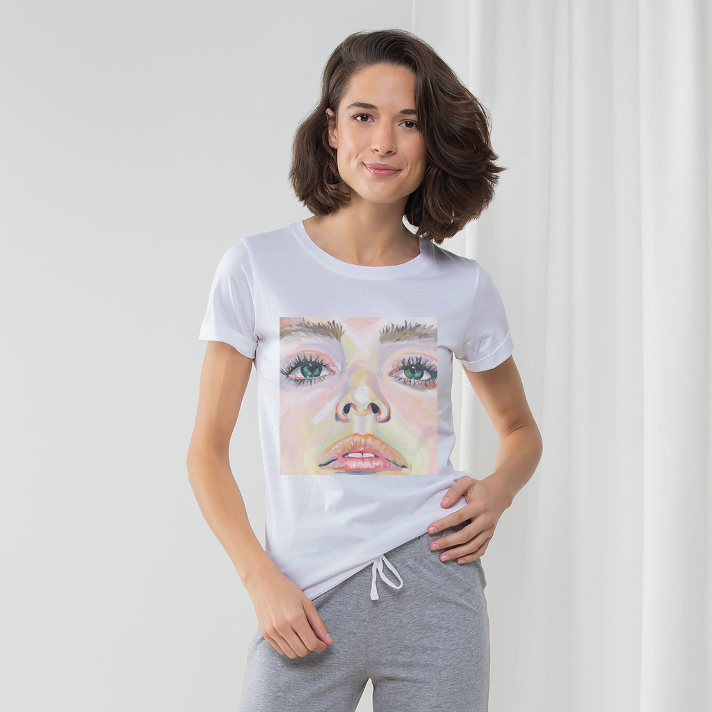 Fear vs Courage - Women's Long Pant Pajama Set - Karen Ann Jones ~ artist