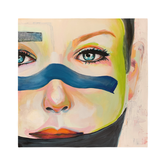 Focus - Scarf - Karen Ann Jones ~ artist