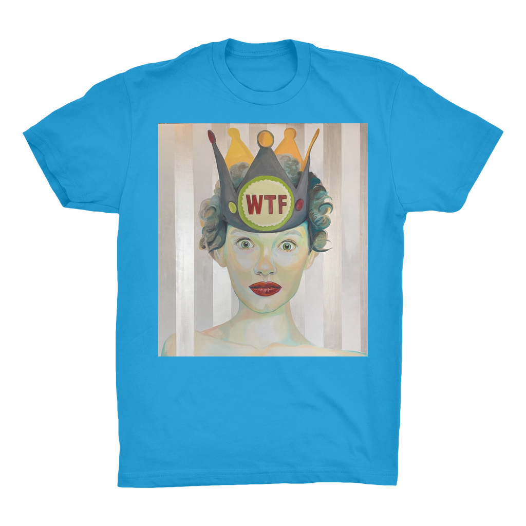 WTF Organic Adult T-Shirt - Karen Ann Jones ~ artist
