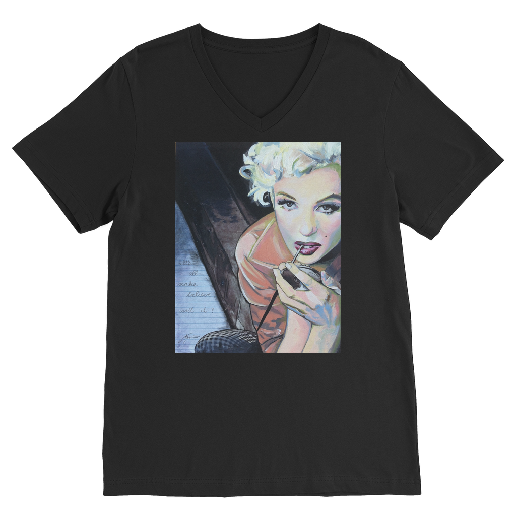 Marilyn Classic V-Neck T-Shirt