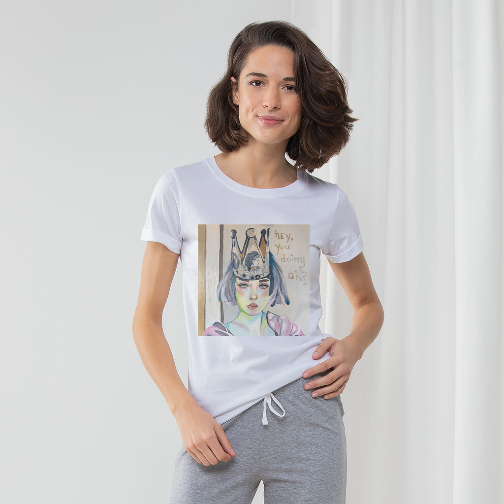 Pajama Set - Hey, you doing ok? - Karen Ann Jones ~ artist