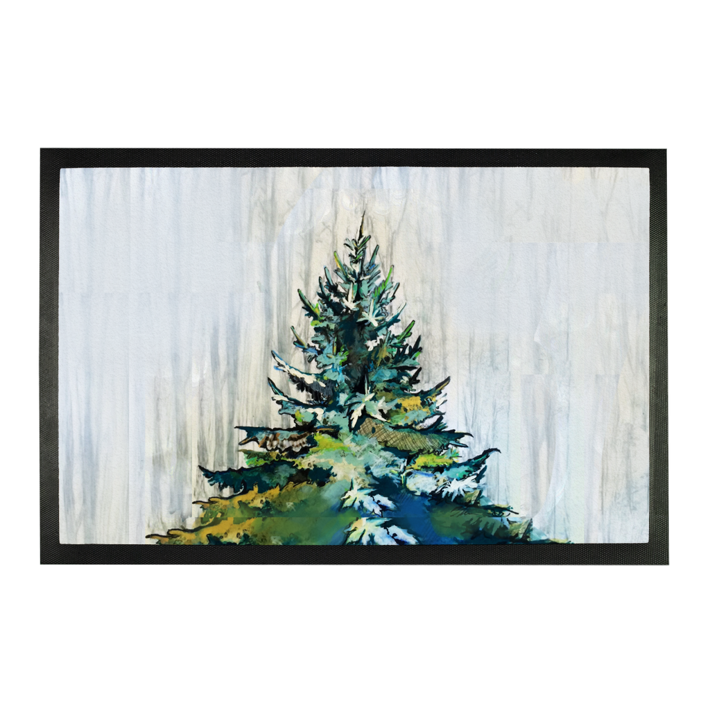 Winter Tree - Doormat - Karen Ann Jones ~ artist