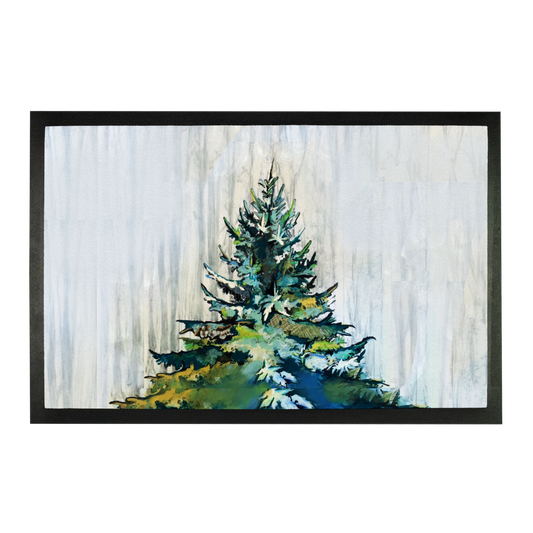 Winter Tree - Doormat - Karen Ann Jones ~ artist