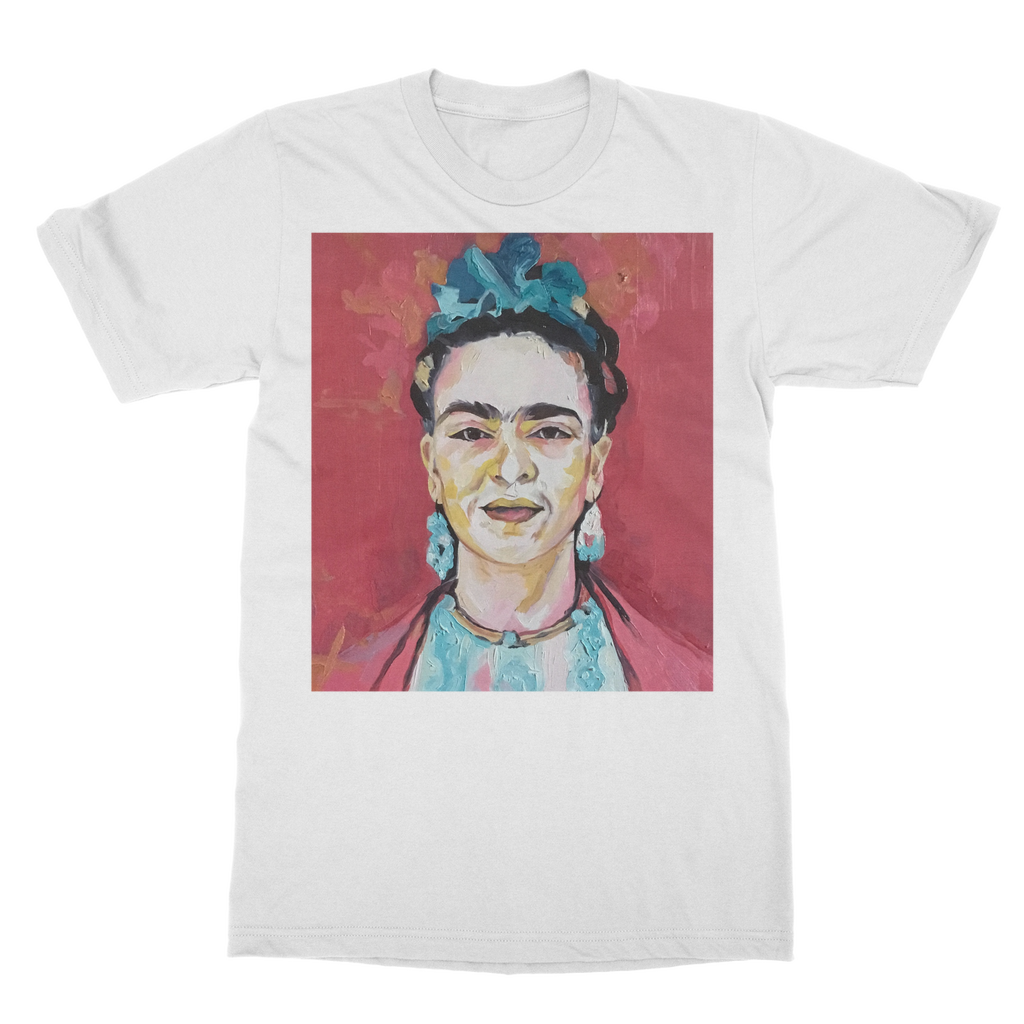 Frida Kahlo Classic Adult T-Shirt - Karen Ann Jones ~ artist