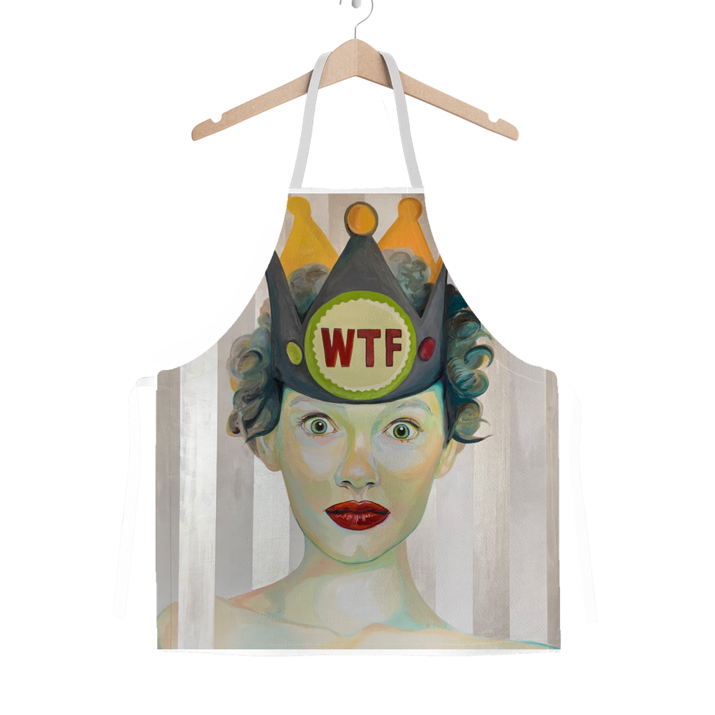 WTF Adult Apron - Karen Ann Jones ~ artist