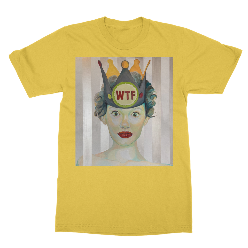 WTF Classic Adult T-Shirt - Karen Ann Jones ~ artist