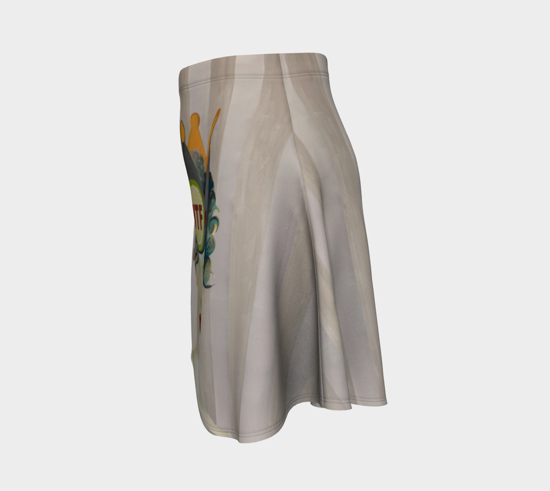 Flair skirt - WTF - Karen Ann Jones ~ artist