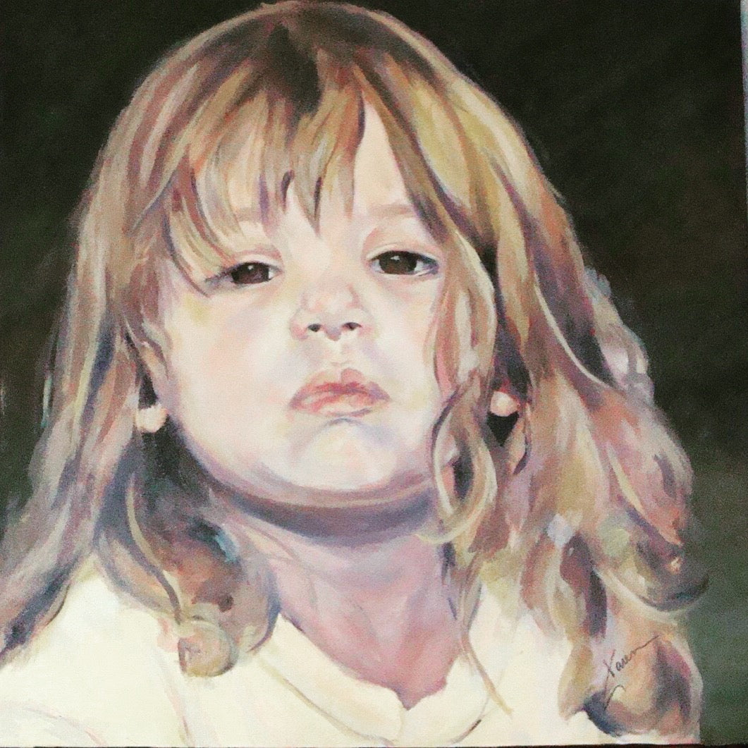 Oil Painting commission - Karen Ann Jones ~ artist