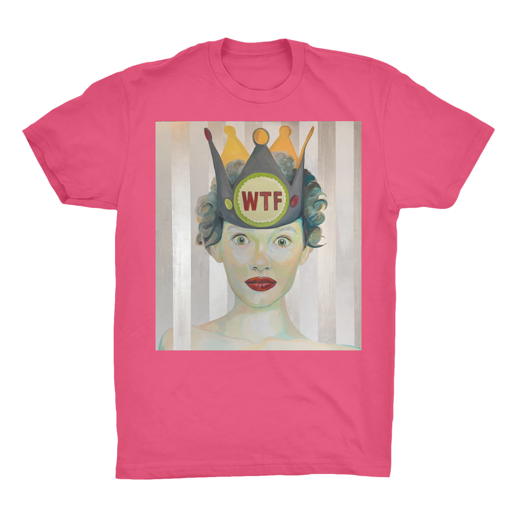 WTF Organic Adult T-Shirt - Karen Ann Jones ~ artist