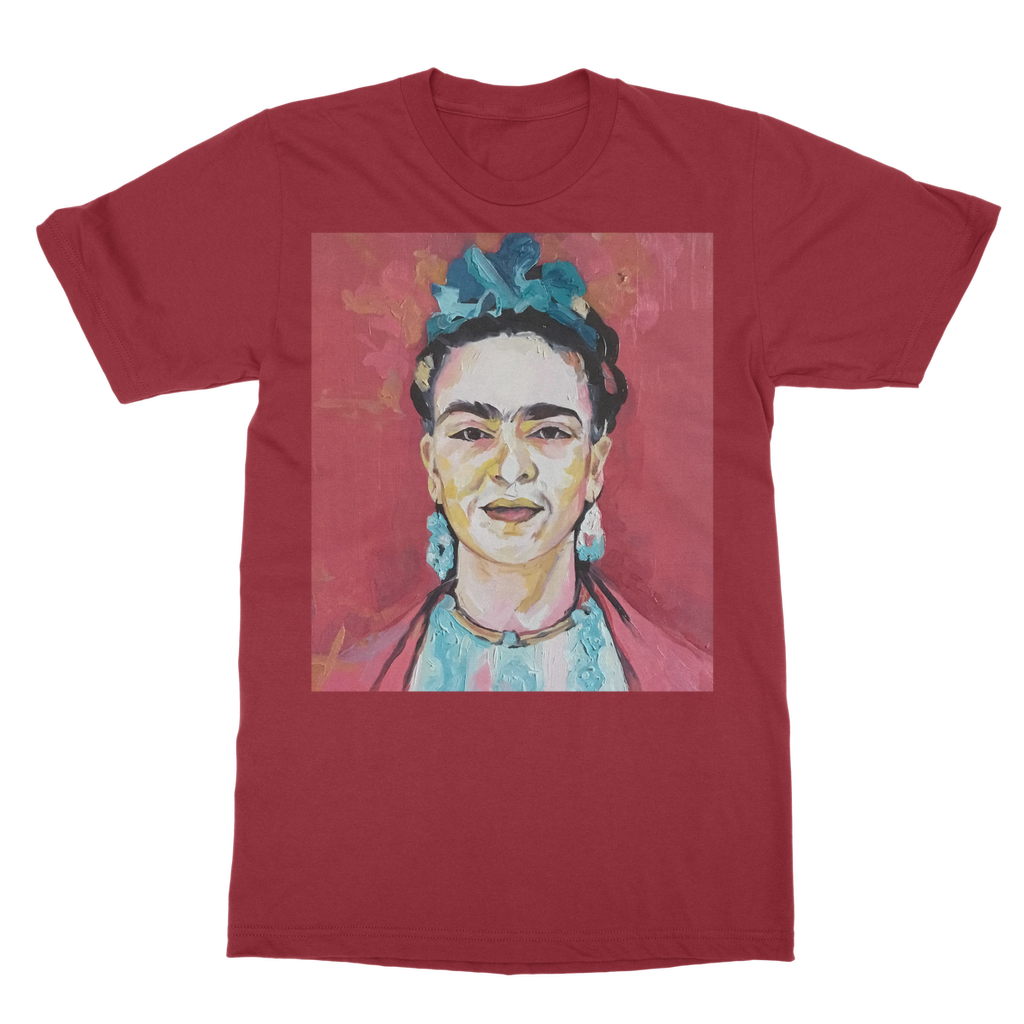 Frida Kahlo Classic Adult T-Shirt - Karen Ann Jones ~ artist