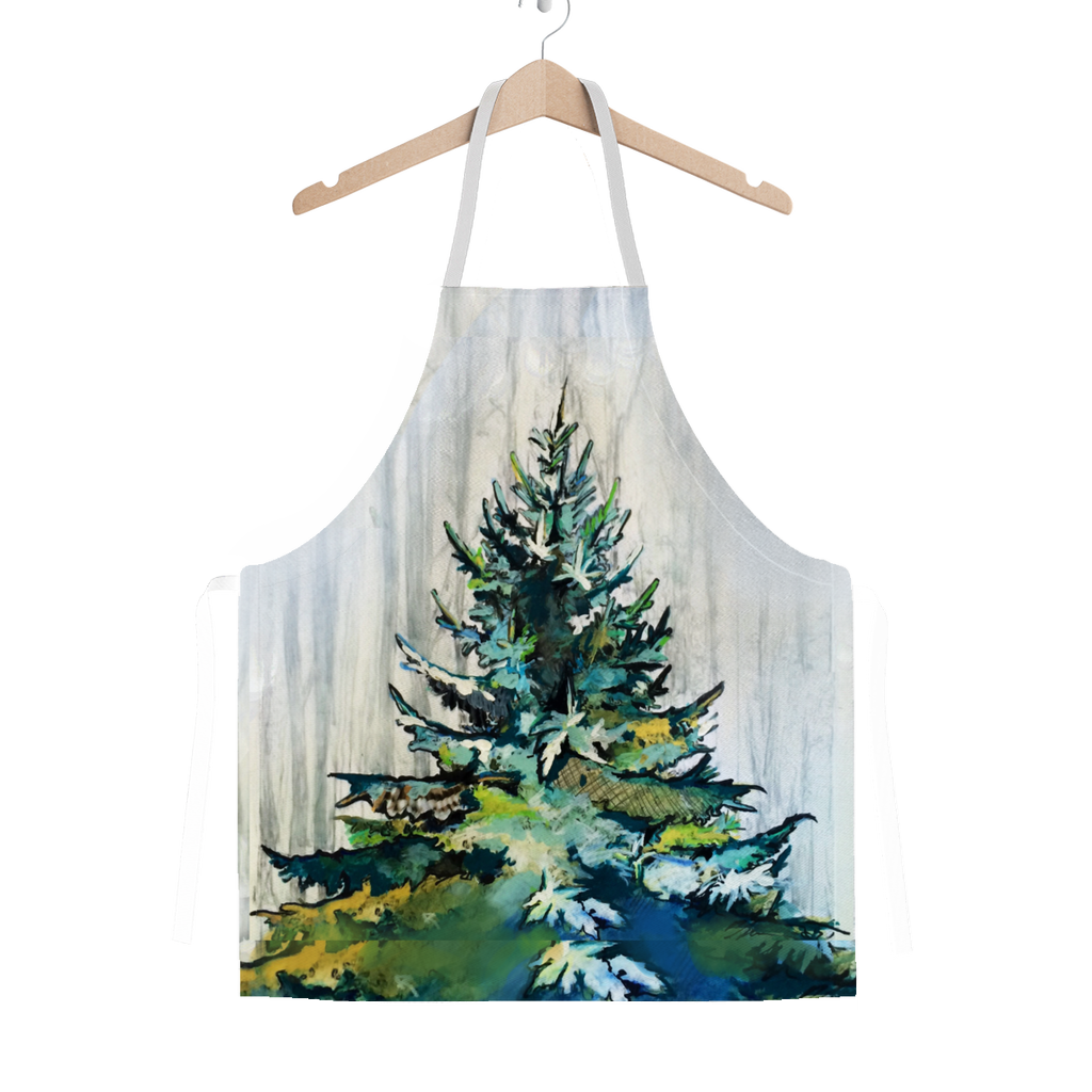 Winter Tree - Adult Apron - Karen Ann Jones ~ artist
