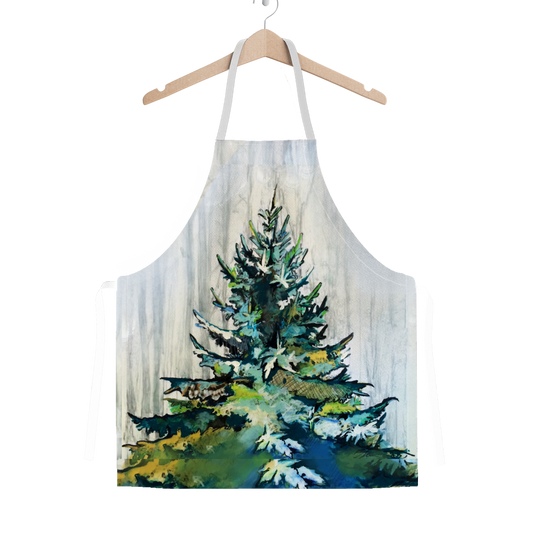 Winter Tree - Adult Apron - Karen Ann Jones ~ artist