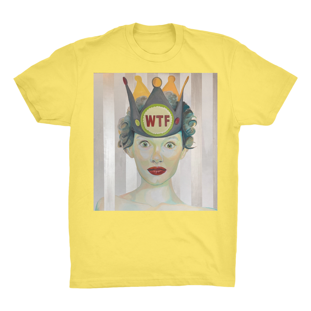 WTF Organic Adult T-Shirt - Karen Ann Jones ~ artist