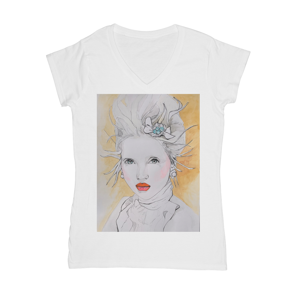 Blue Eggs Classic Women's V-Neck T-Shirt