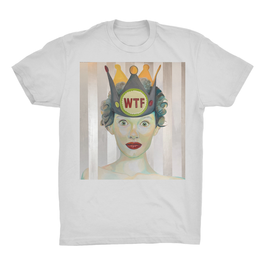 WTF Organic Adult T-Shirt - Karen Ann Jones ~ artist