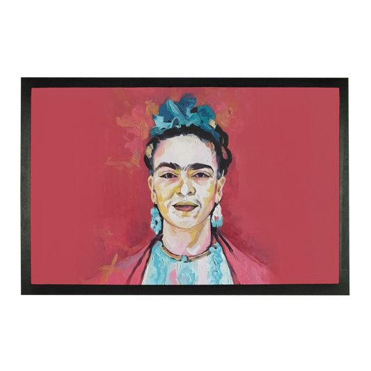 Frida Kahlo - Doormat - Karen Ann Jones ~ artist