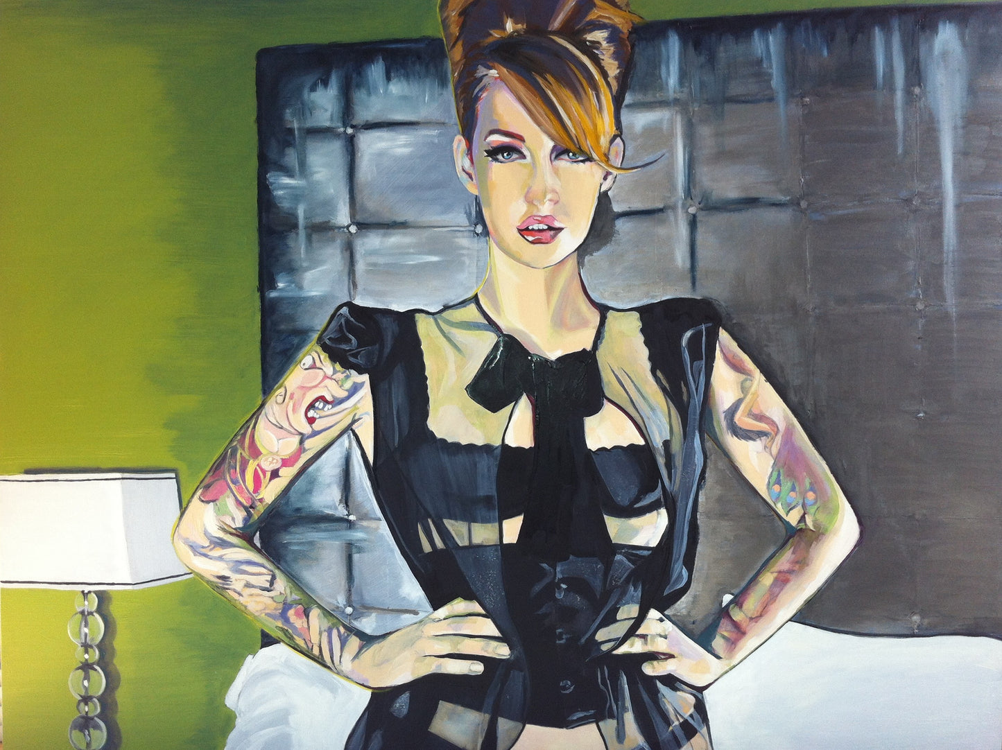 Oil Painting commission - Karen Ann Jones ~ artist