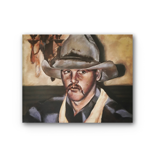 David Premium Stretched Canvas