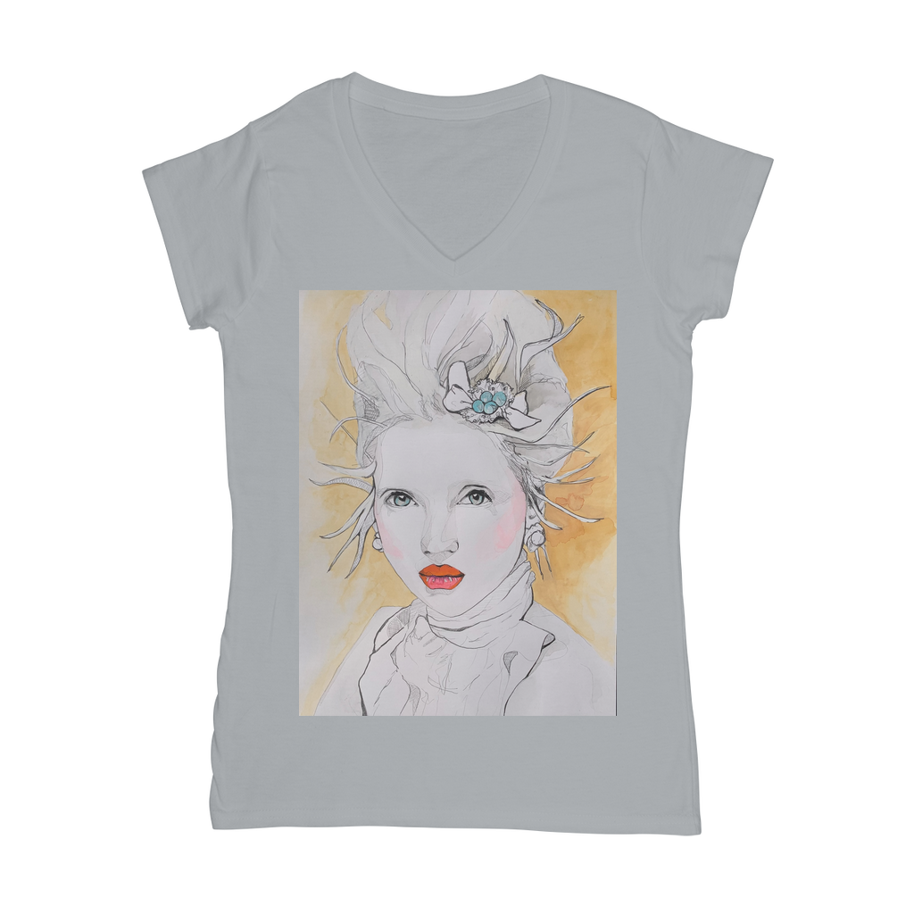 Blue Eggs Classic Women's V-Neck T-Shirt