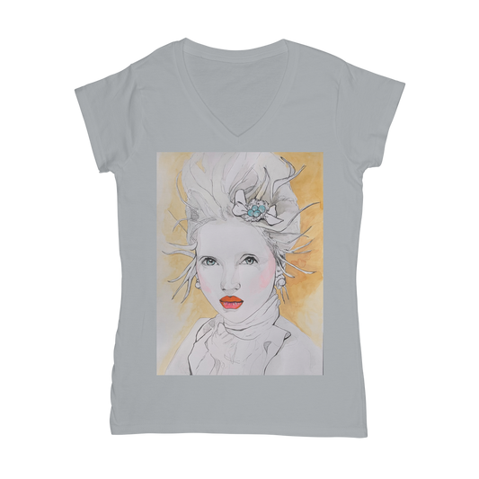 Blue Eggs Classic Women's V-Neck T-Shirt