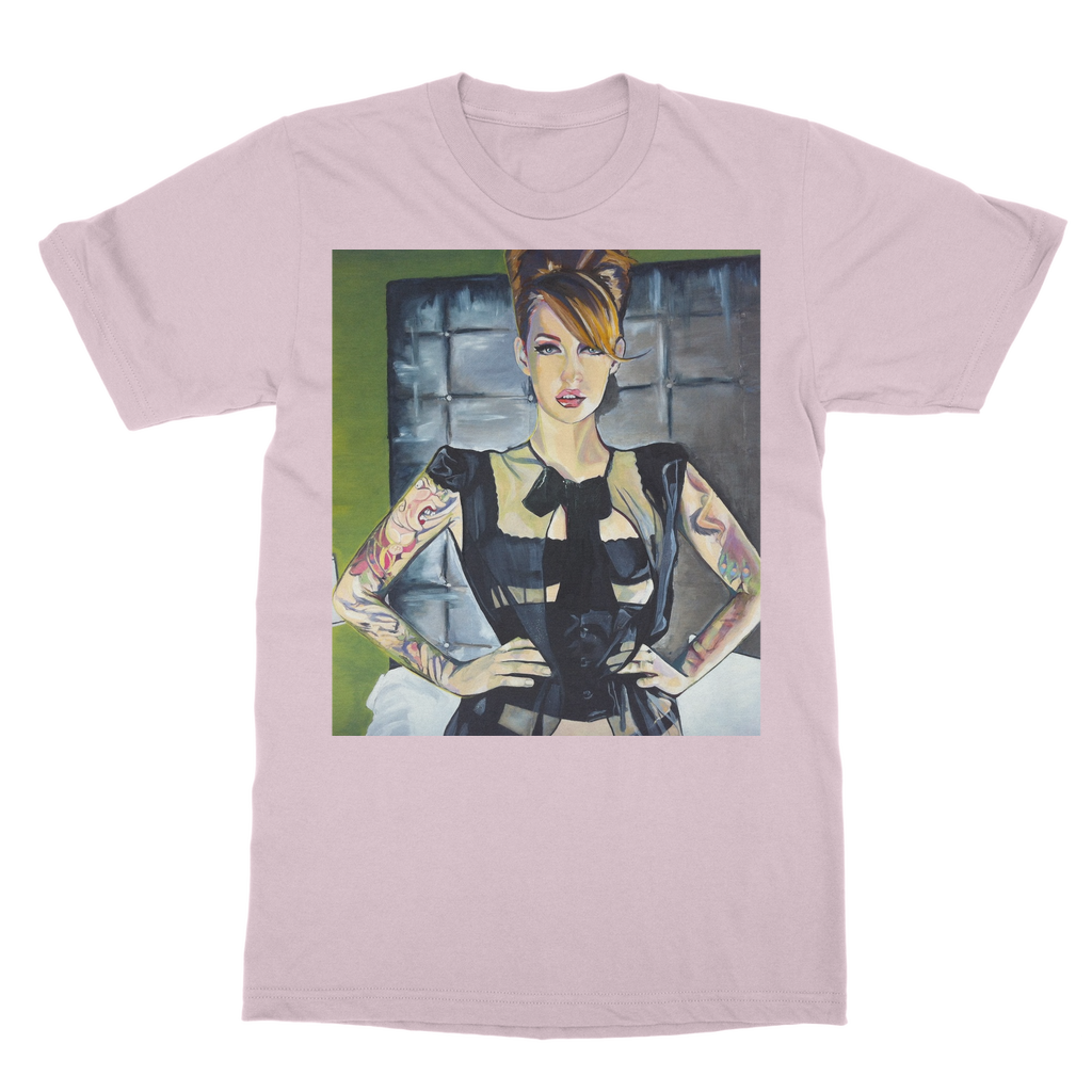 T-shirt - Green bedroom - Karen Ann Jones ~ artist