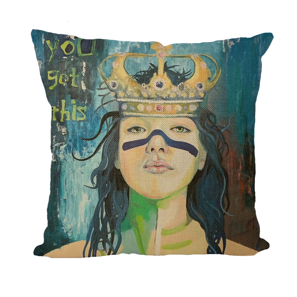 You Got This Throw Pillow with Insert