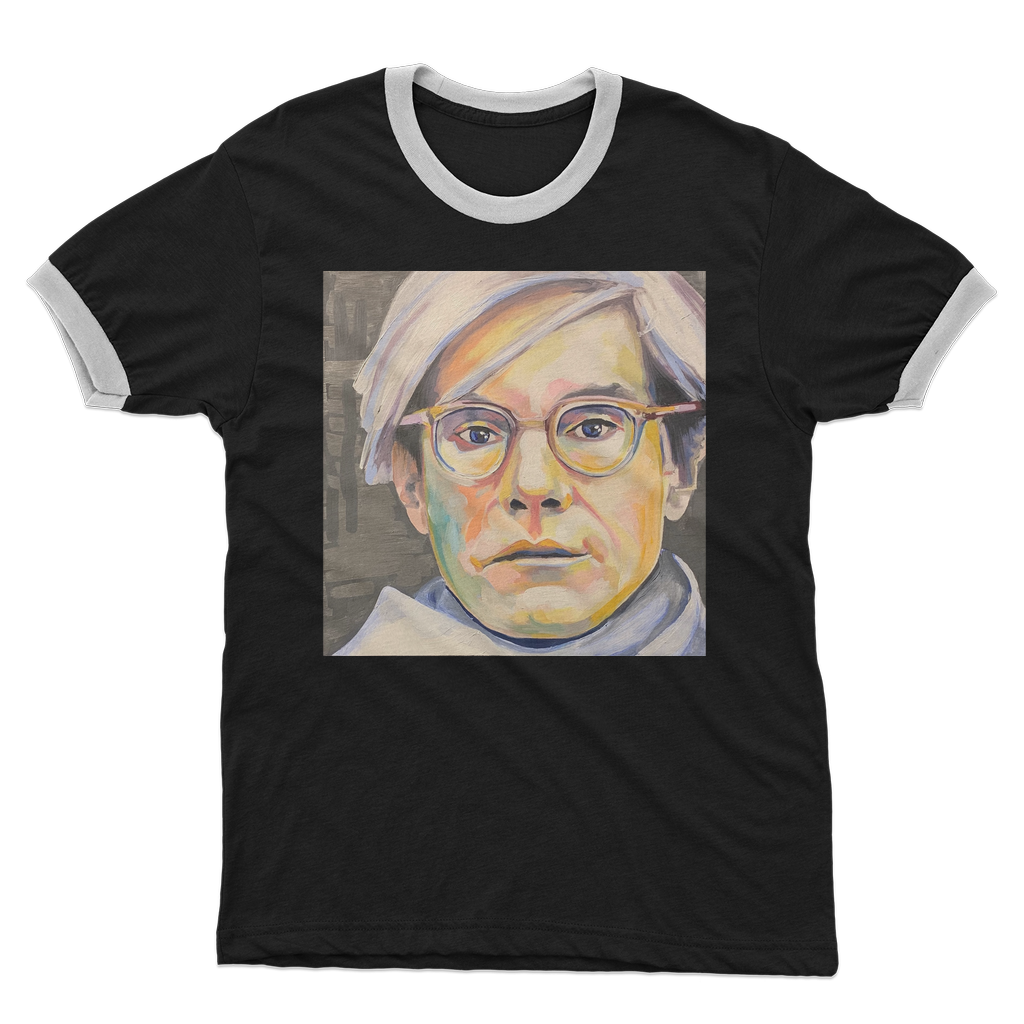 Leaders - Adult Ringer T-Shirt - Karen Ann Jones ~ artist