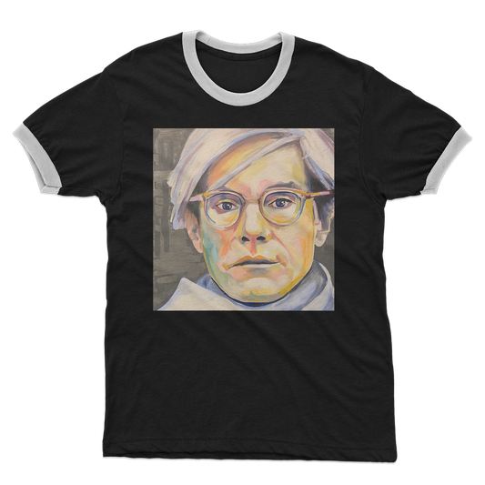Leaders - Adult Ringer T-Shirt - Karen Ann Jones ~ artist