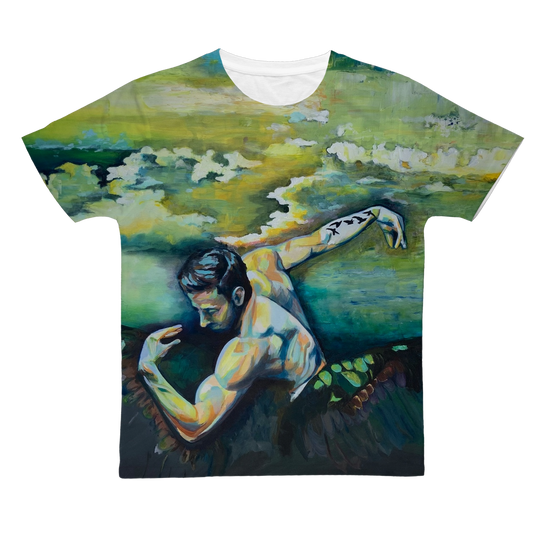 Flying Cloud  Adult T-Shirt - Karen Ann Jones ~ artist