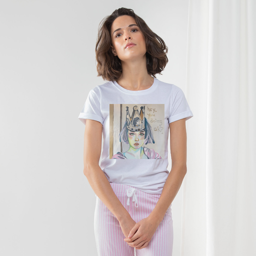 Pajama Set - Hey, you doing ok? - Karen Ann Jones ~ artist