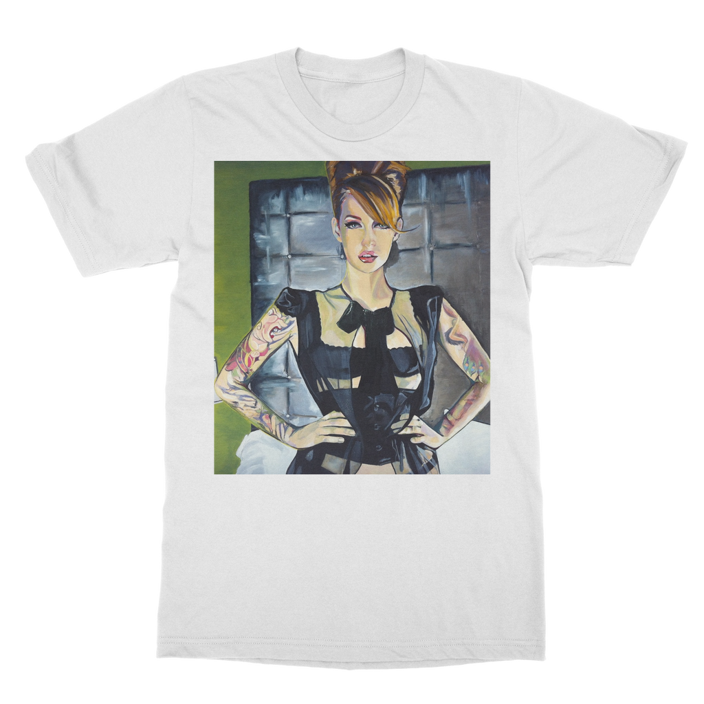 T-shirt - Green bedroom - Karen Ann Jones ~ artist