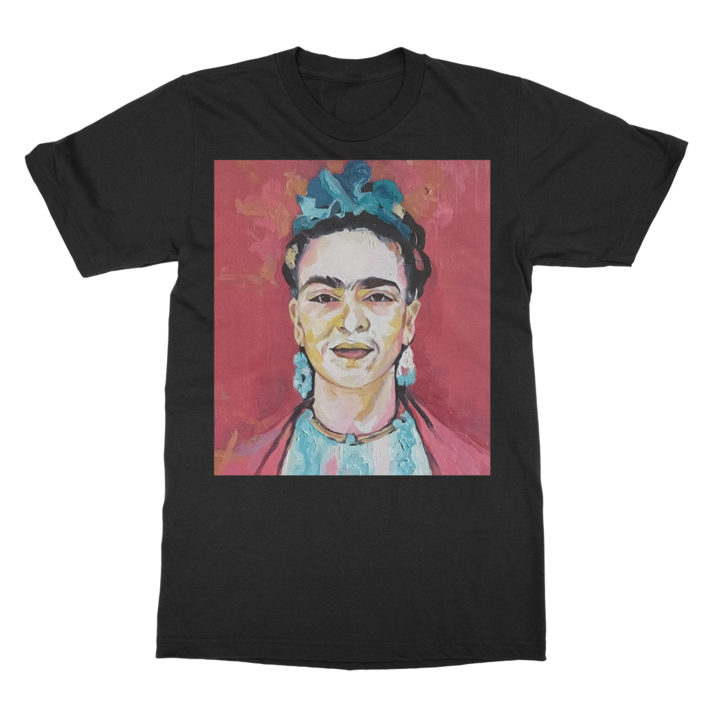 Frida Kahlo Classic Adult T-Shirt - Karen Ann Jones ~ artist