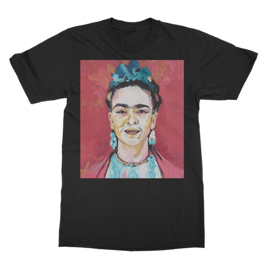 Frida Kahlo Classic Adult T-Shirt - Karen Ann Jones ~ artist