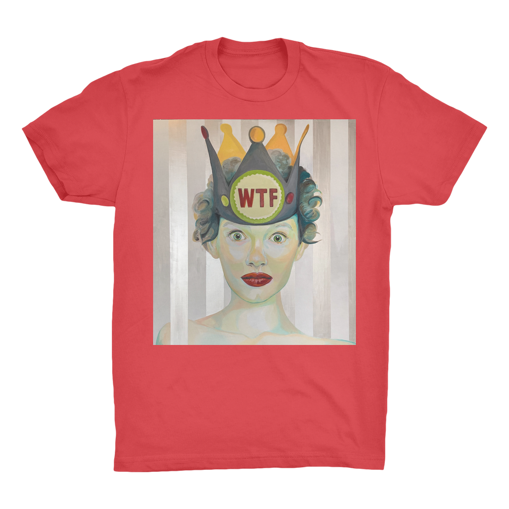 WTF Organic Adult T-Shirt - Karen Ann Jones ~ artist