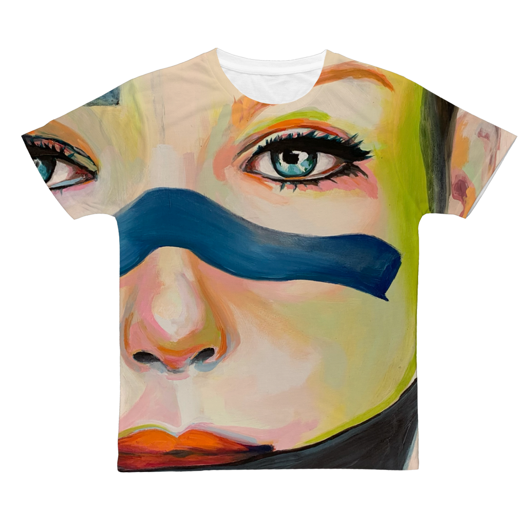 Focus -  Adult T-Shirt - Karen Ann Jones ~ artist