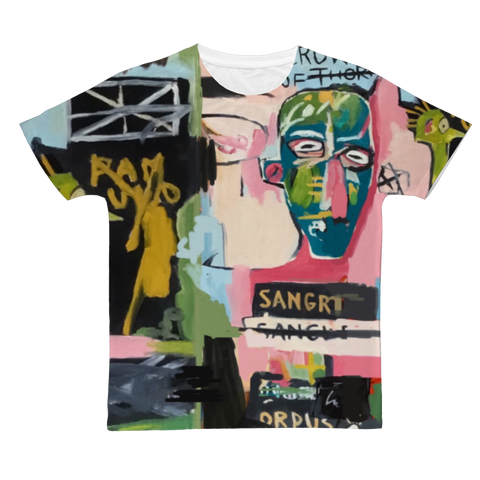 Basquiat  Adult T-Shirt