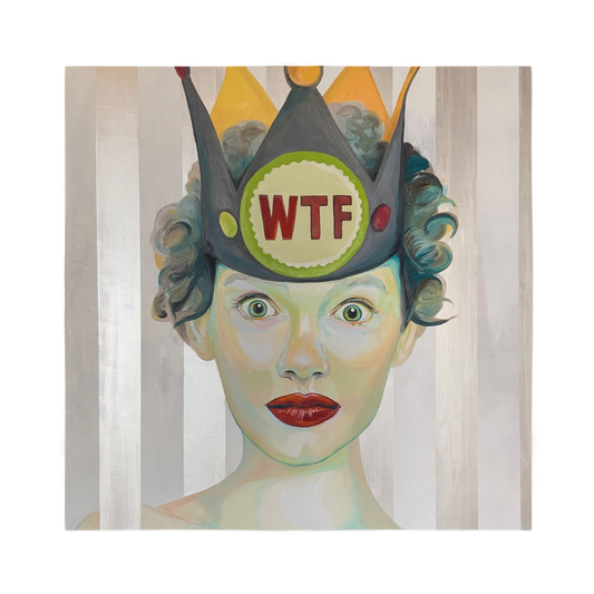 WTF - Scarf - Karen Ann Jones ~ artist