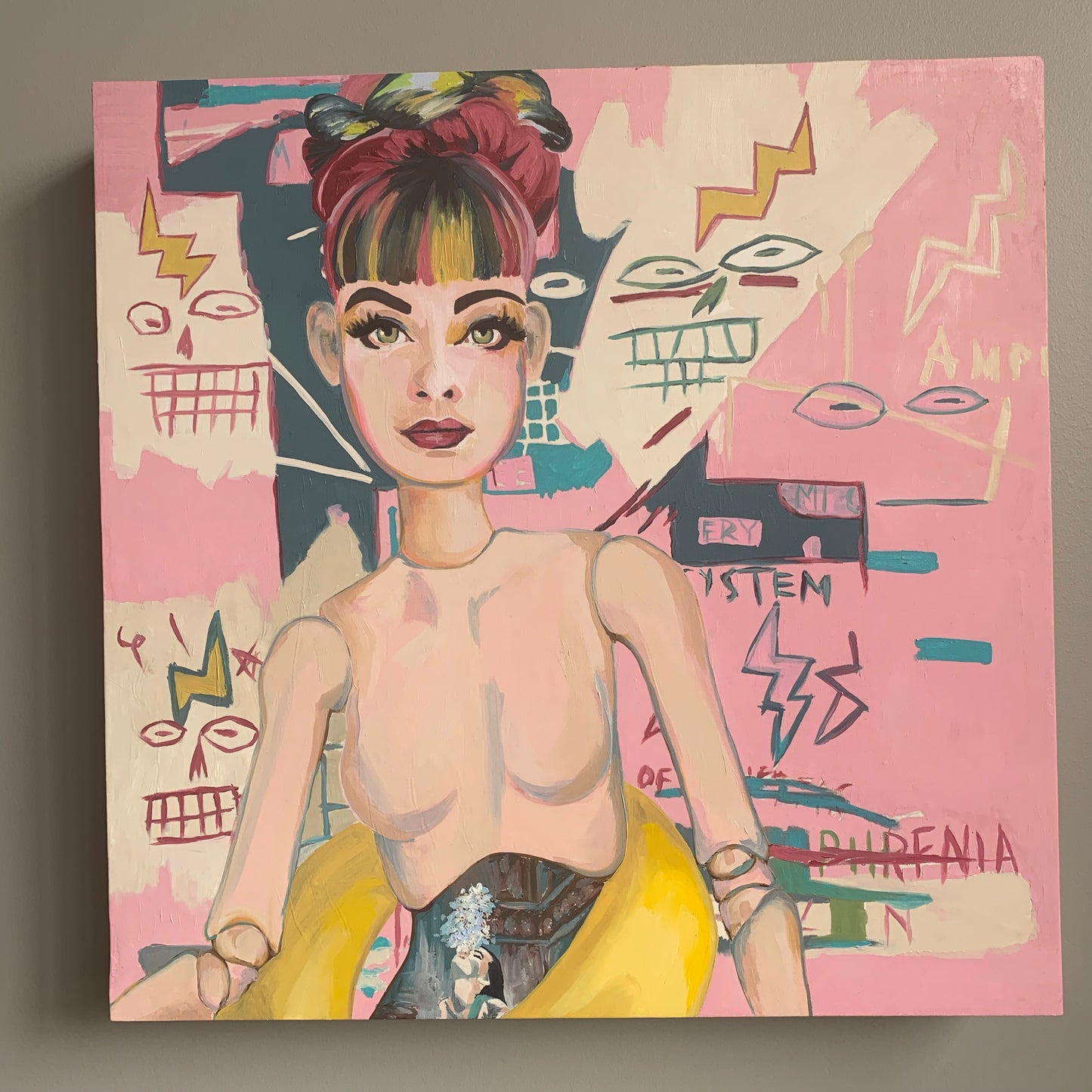 ‘Staying Afloat' original Oil Painting