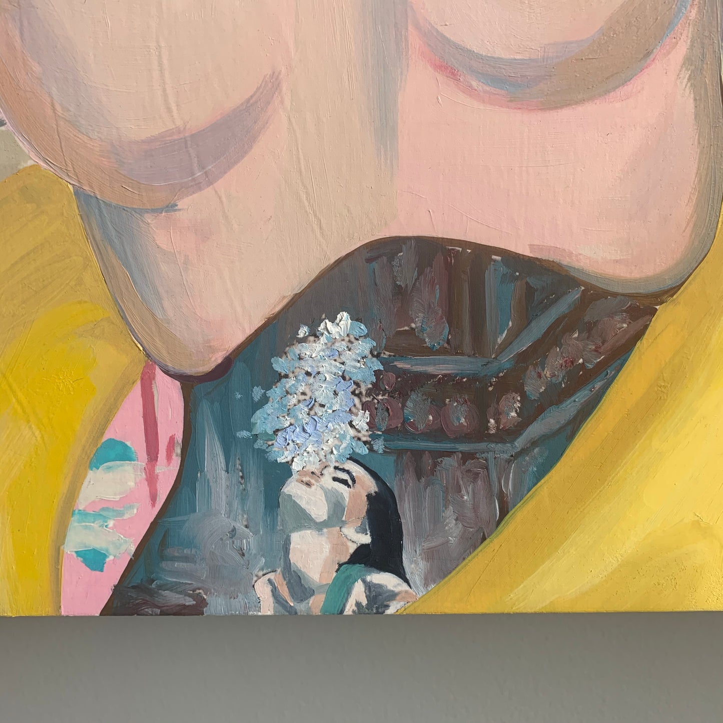 ‘Staying Afloat' original Oil Painting