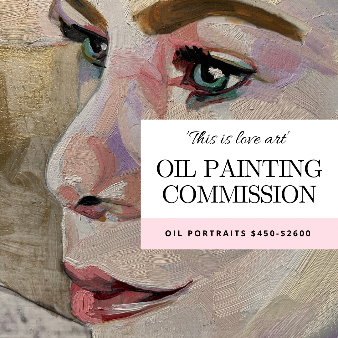 Oil Painting commission - Karen Ann Jones ~ artist